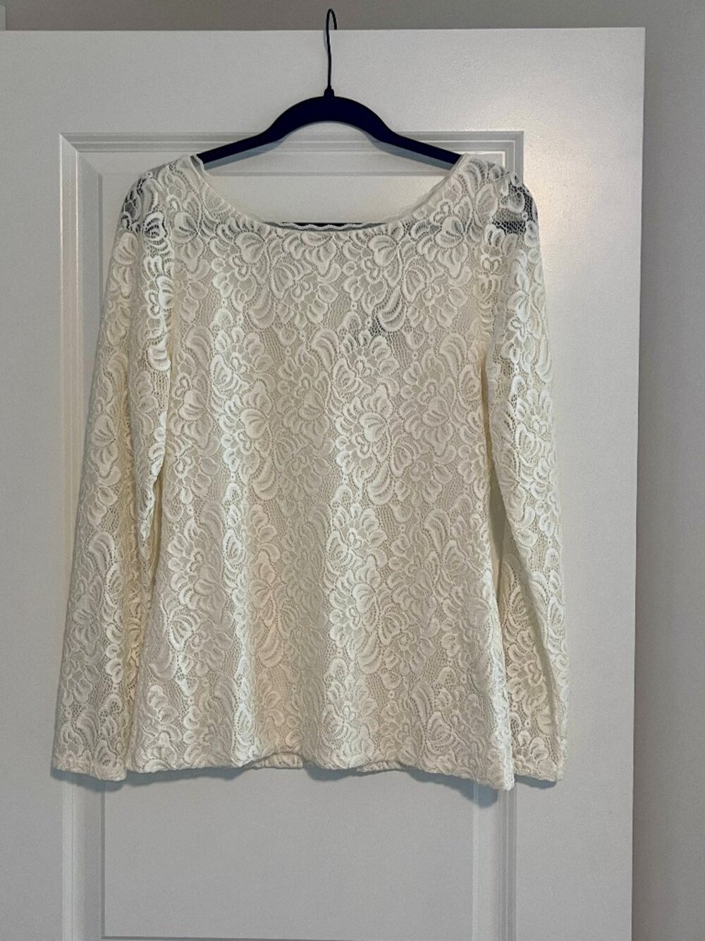 White House Black Market Lace Top